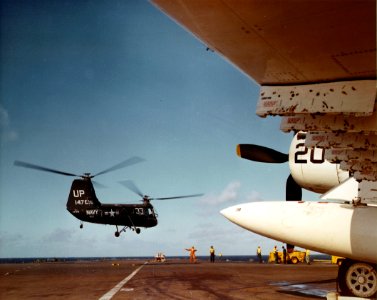 HUP-3 USS Coral Sea 1961