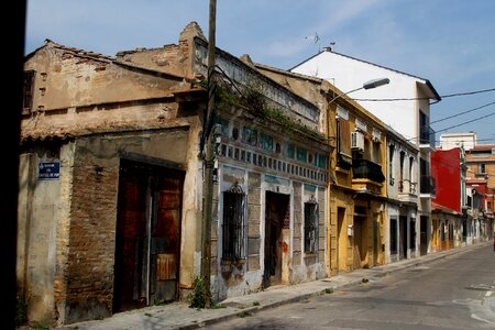 Architecture building road