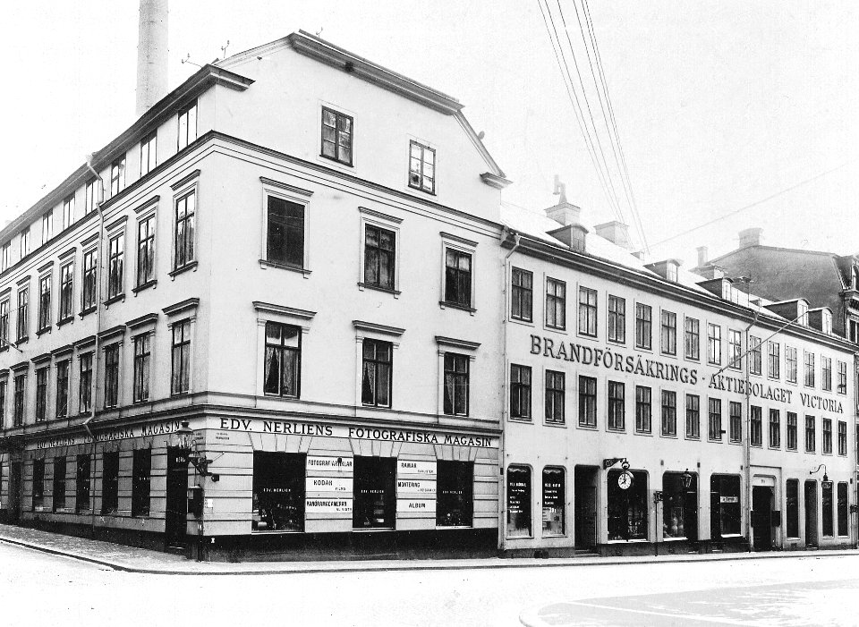 Hästen 5, Hamngatan, Regeringsgatan, 1906