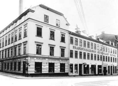 Hästen 5, Hamngatan, Regeringsgatan, 1906
