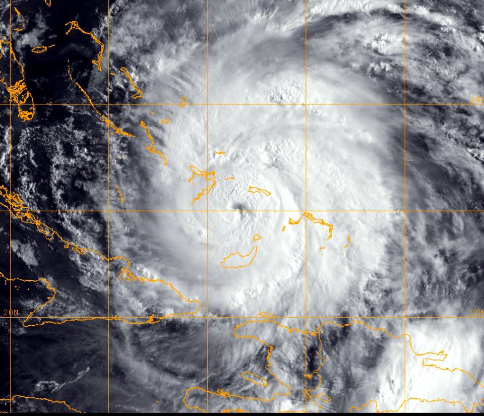 Hurricane Irene (2011) - satellite image 2011-08-24