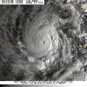 Hurricane Paul (2006) - NRL