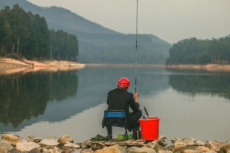 Reservoir anglers lonely