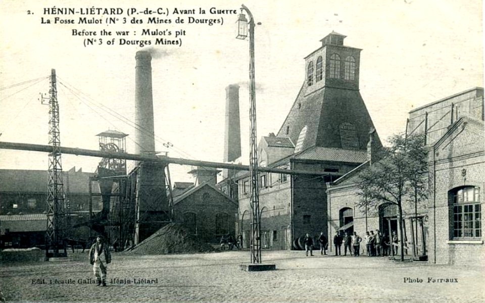 Hénin-Beaumont - Fosse n° 3 - 3 bis des mines de Dourges