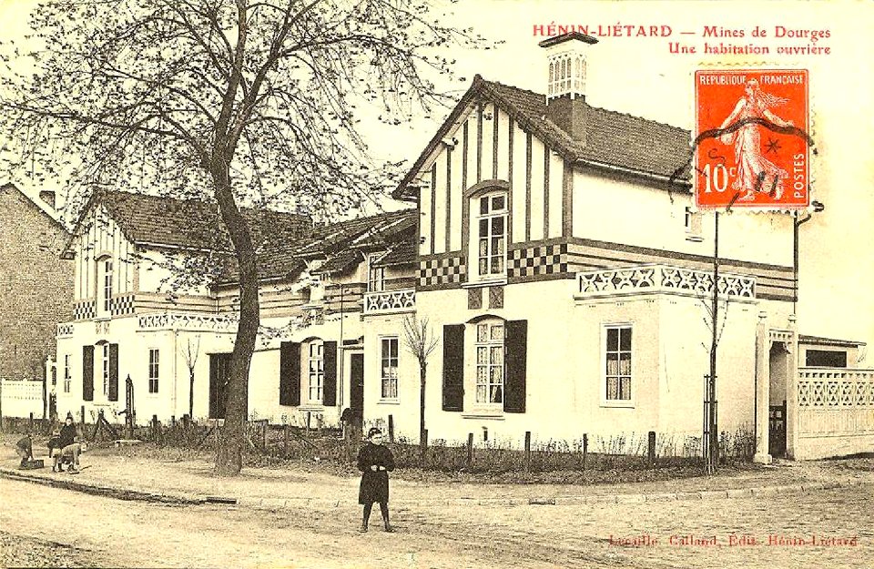 Hénin-Beaumont - Une habitation ouvrière des Mines de Dourges (1)