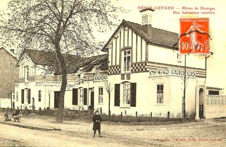 Hénin-Beaumont - Une habitation ouvrière des Mines de Dourges (1)