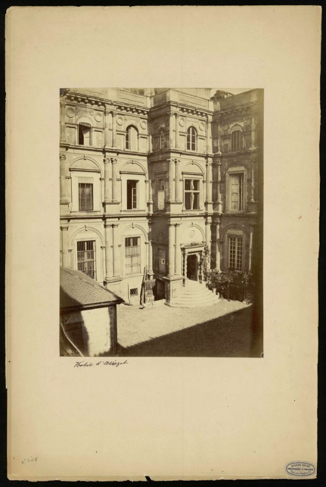 Hôtel d'Assézat. - FRAC31555 26Fi348