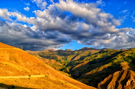 Mountains eastern black sea sky
