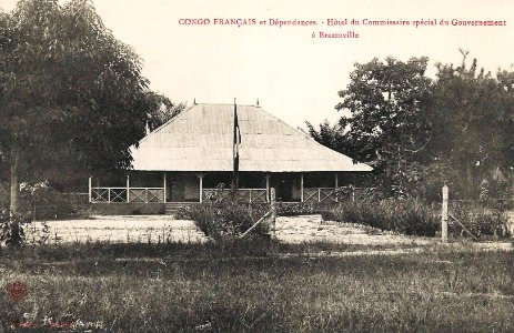 Hôtel du Commissaire spécial du Gouvernement à Brazzaville (Congo Français et Dépendances)