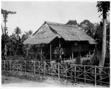 Hus i Mojag. Kabupaten Bolaang Mongondow, Sulawesi. Indonesien - SMVK - 000191 photo