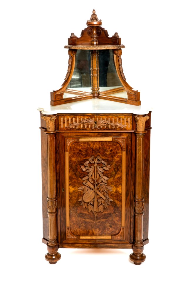 Hörnskåp, 1873 - Hallwylska museet - 108486