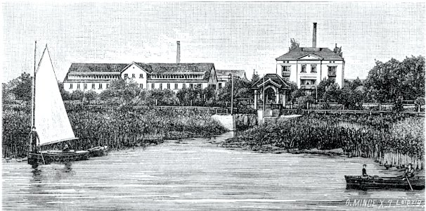 Hüni-Anwesen im Jahr 1889