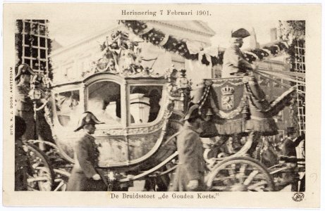 Huwelijksinzegening van H. M. de Koningin en Z. K. H. Prins Hendrik photo