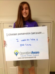 I choose prevention because...I want to have a good future (17502215533)