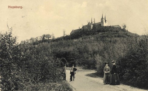 Huysburg, Sachsen-Anhalt - Personengruppen mit Burg (Zeno Ansichtskarten)