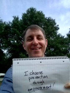 I choose prevention through empowerment! (18013069000)