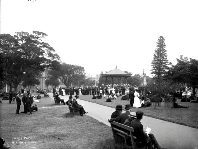 Hyde Park, Sydney from The Powerhouse Museum Collection