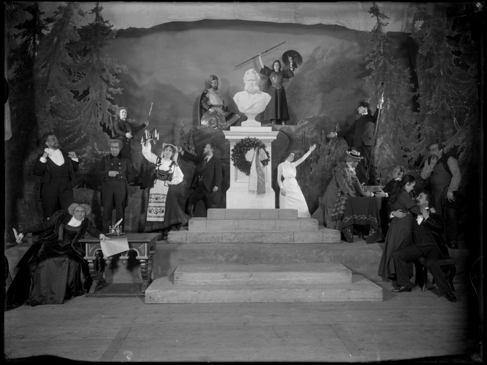 Hyllning till Henrik Ibsen, Dramatiska teatern 1903 - SMV - DrT017