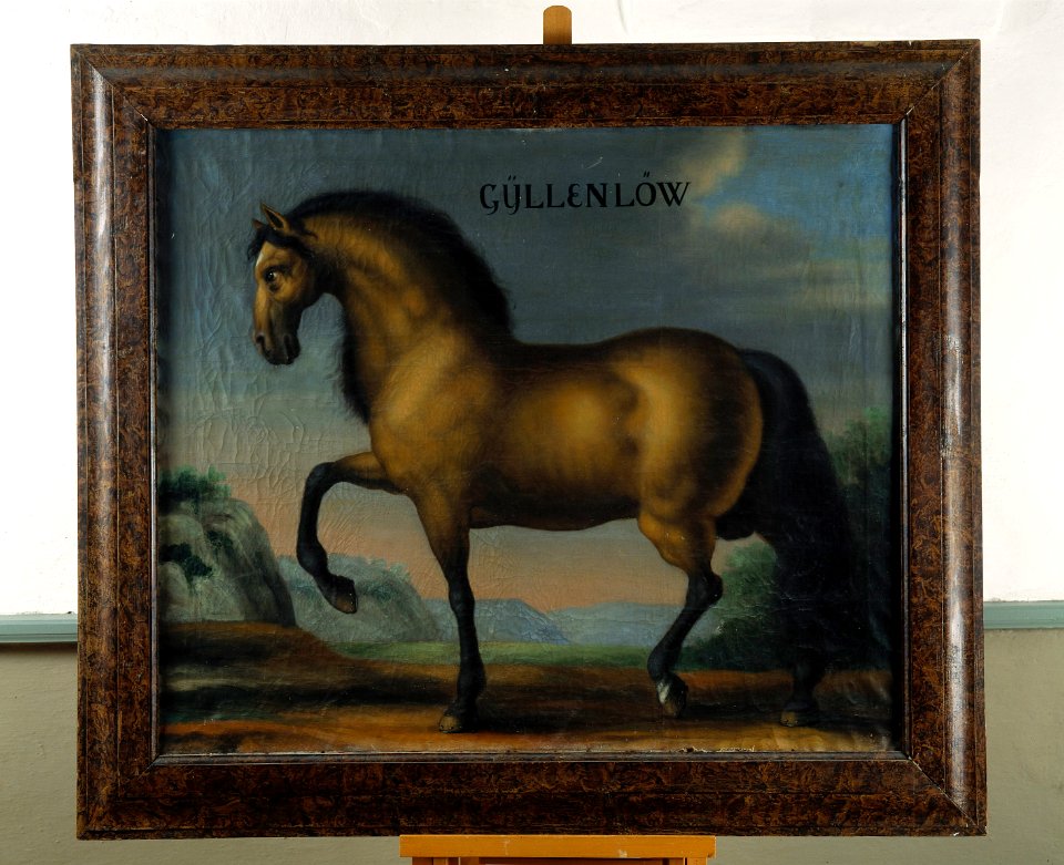 Hästporträtt Gyllenlöw - Skoklosters slott - 82335