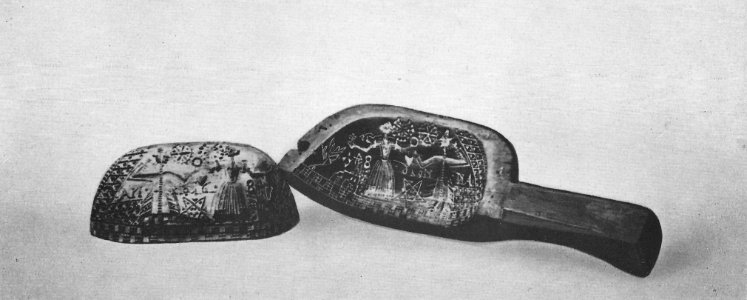 Hölzerne Butterform