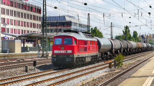 Train railway transport system