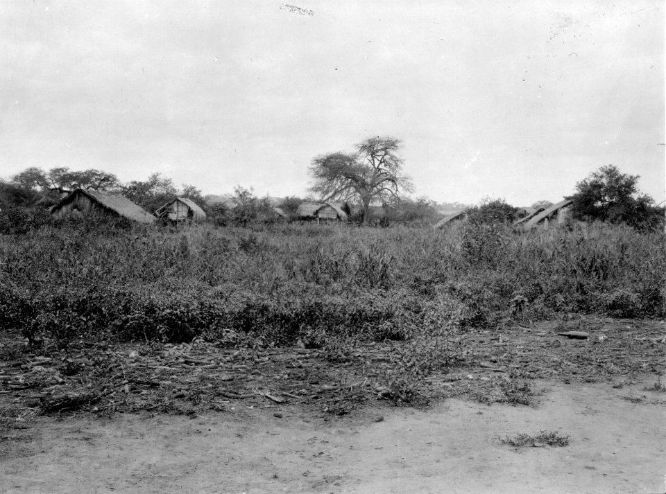 Hövningen Vocapoys by. Rio Itiyuro, v. Argentina. Foto, Erland Nordenskiöld 1908-09 - SMVK - 004969