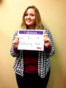 I choose... to be a listening ear. (18200912125)