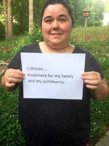 I choose... treatment for my family and my community. (17578152124)