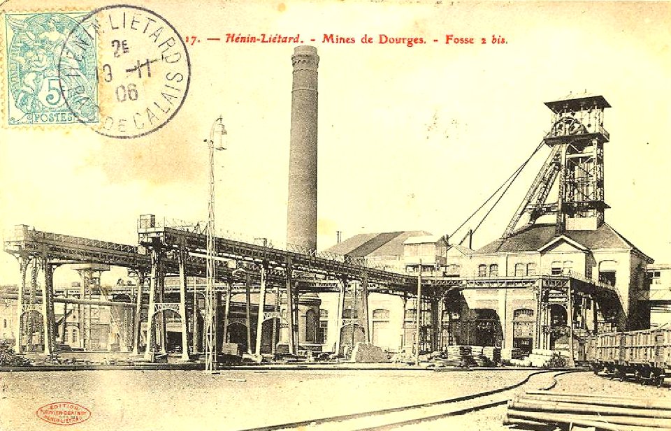 Hénin-Beaumont - Fosse n° 2 bis des mines de Dourges (1)