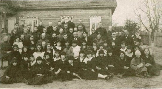 Hłybokaje, Škoła. Глыбокае, Школа (1925)