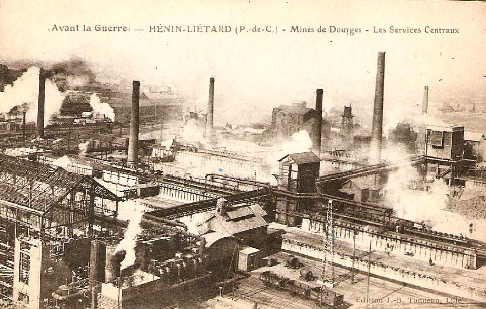 Hénin-Beaumont - Services centraux des Mines de Dourges (1)