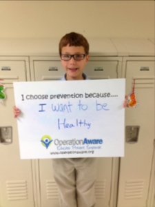 I choose prevention because...I want to be healthy (17935063120)
