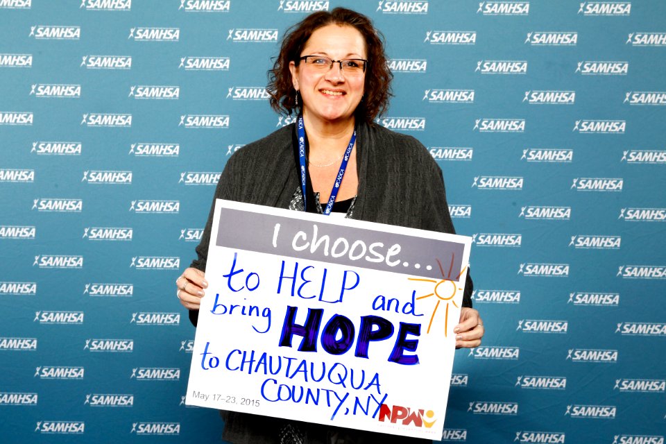 I choose...to HELP and bring HOPE to Chautauqua county, NY (18158849222)