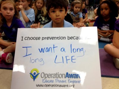 I choose prevention because...I want to live a long life (17501906183)