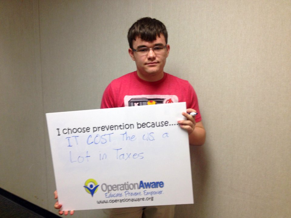 I choose prevention because...It cost the U.S. a lot in taxes (17934754830)
