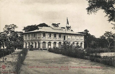 Hôtel du Commissaire Général du Gouvernement à Brazzaville (Congo et Dépendances)