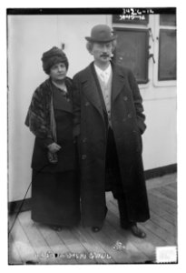I.J. Paderewski and wife LCCN2014698688