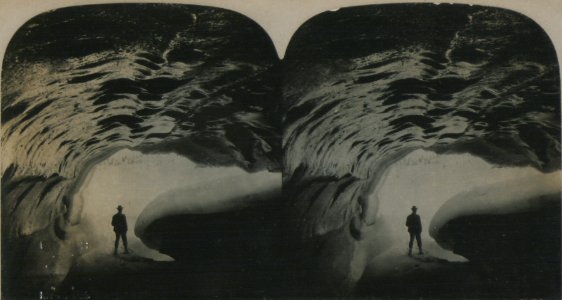 Ice cave Illecillewaet Glacier Photo A (HS85-10-19328)