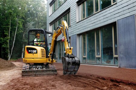 Mini excavator caterpillar construction machinery