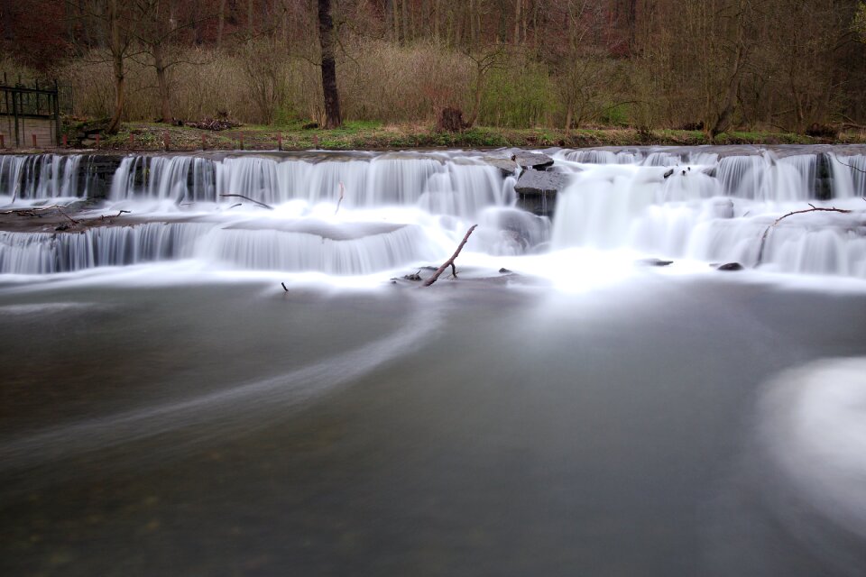 Travel waterfall landscape