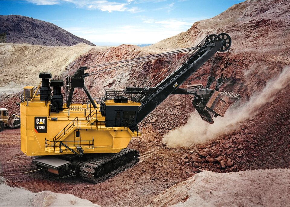 Excavators cat caterpillar