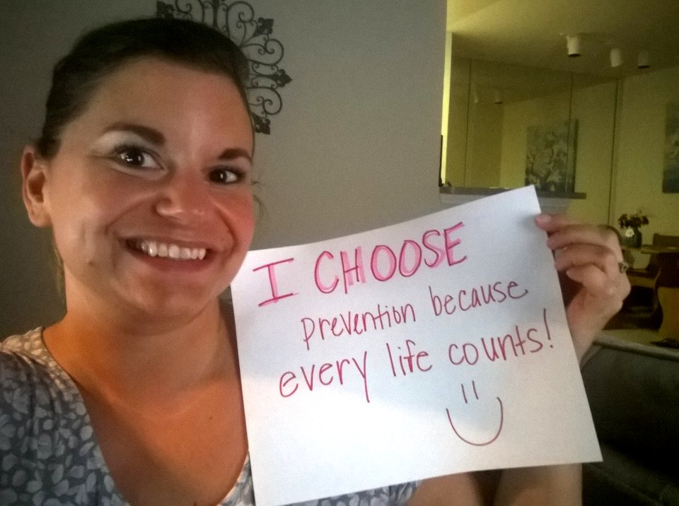 I choose...prevention because every life counts! ) (17939605032)