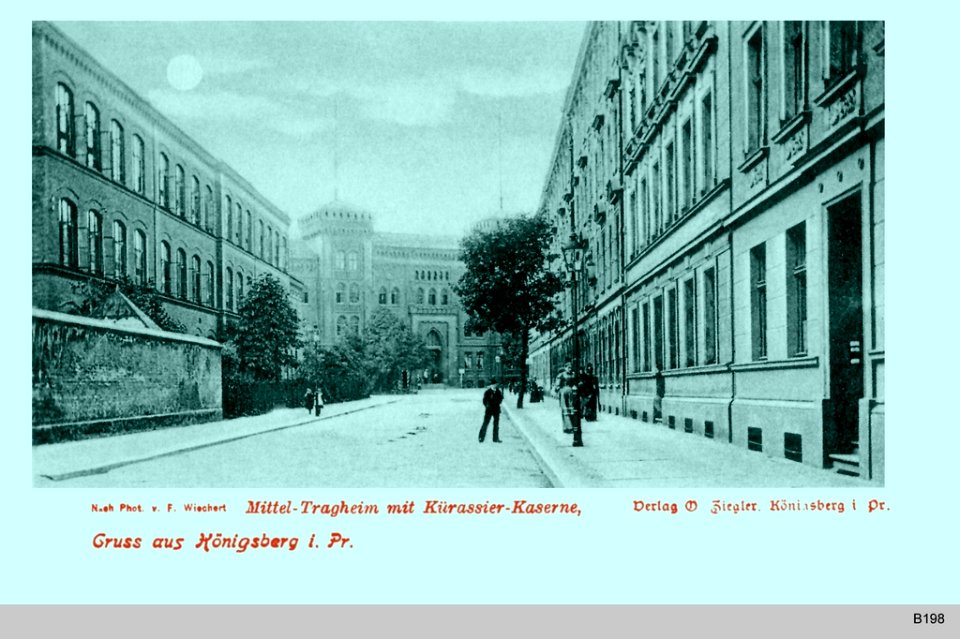ID003766 B198 KuerassierKaserneMittelTragheim