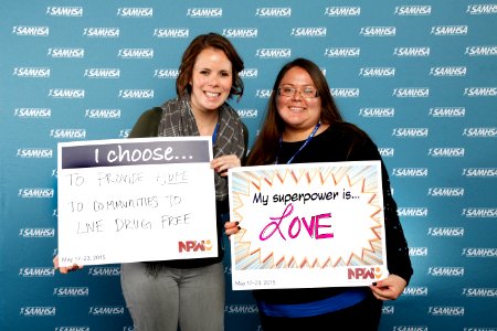 I choose...to provide hope to communities to live drug free. My superpower is... LOVE (17541799163)