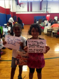 I choose...to put my family first and to be responsible. I choose...to be drug-free, to put my family first, to be responsible (18207339405)