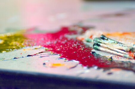 Closeup mix art