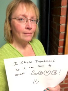 I choose treatment to I can learn to accept love (17754714668)