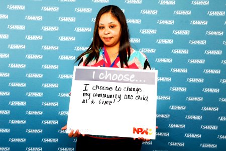 I choose... I choose to change my community one child at a time! (17976173219)