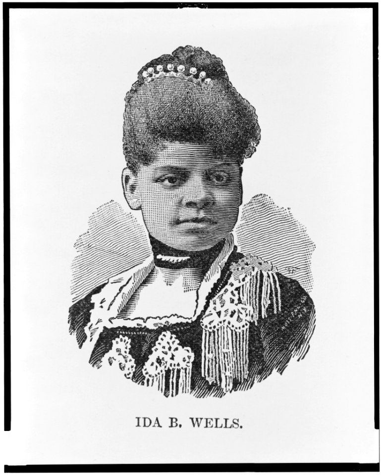 Ida B. Wells, head-and-shoulders portrait, facing slightly right LCCN93505758