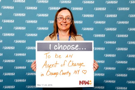 I choose...to be an Agent of Change in Oswego County NY (18135907146)